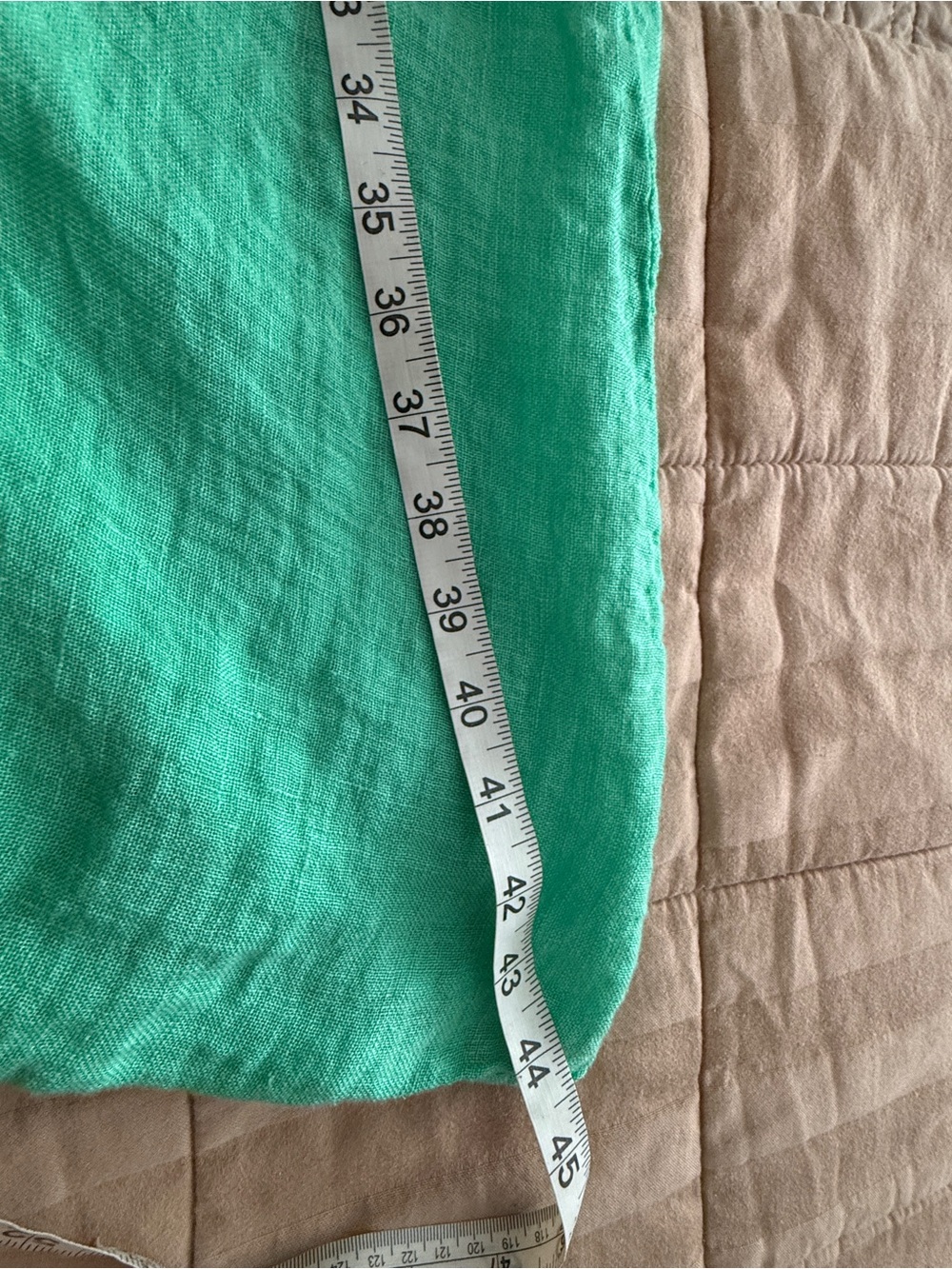 Lightweight Green Women's 100% linen - Picture 4 of 8